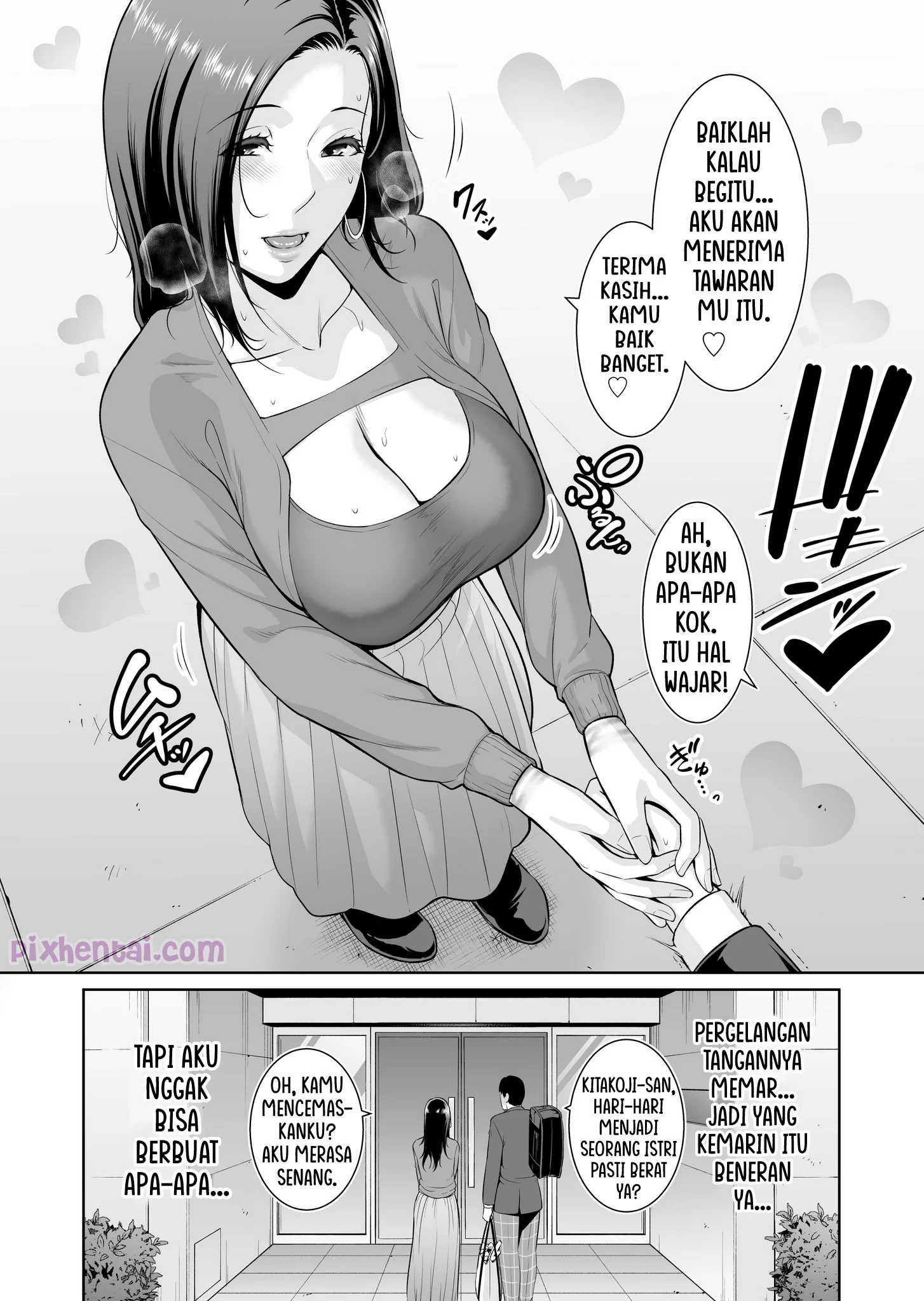 Komik hentai xxx manga sex bokep Otonari no Hitozuma 35 Toshi no Sa Nante Jou 13